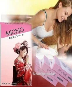 Bao cao su MiChiO siêu mỏng ôm sát,có Gai Gân nhẹ tạo cảm giác bất ngờ