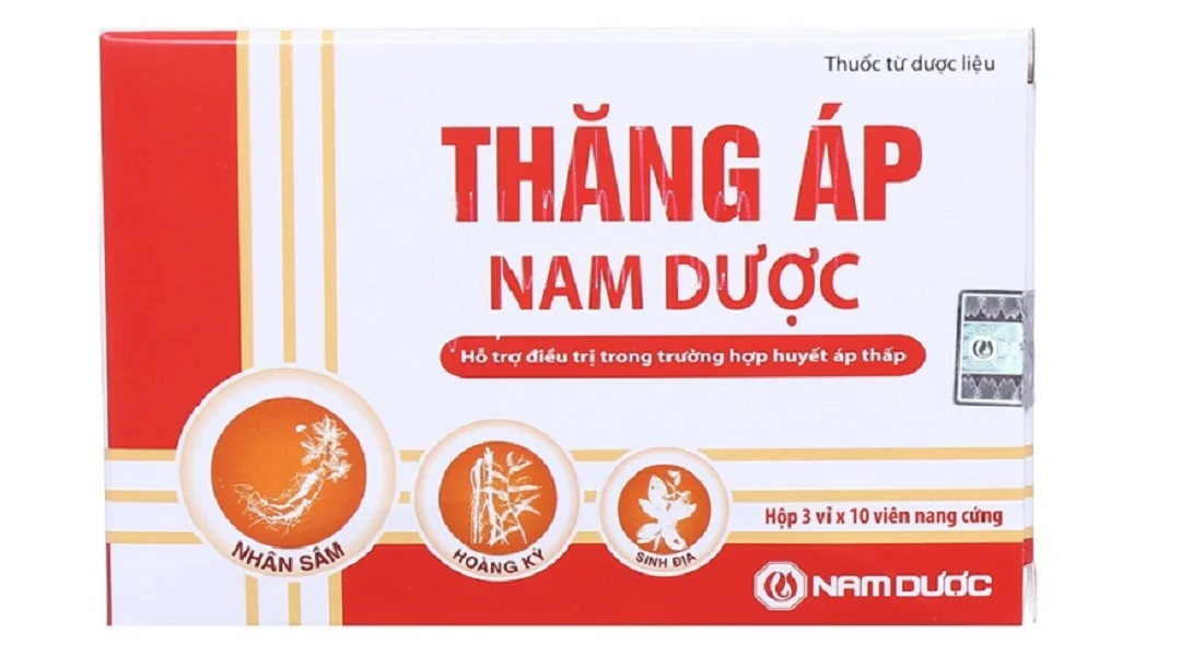 THĂNG ÁP NAM DƯỢC 30 viên- Dùng cho người huyết áp thấp