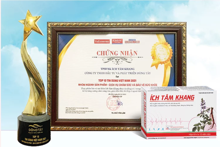 ÍCH TÂM KHANG (Hộp 90 VIÊN) -Mua 1 tặng 1