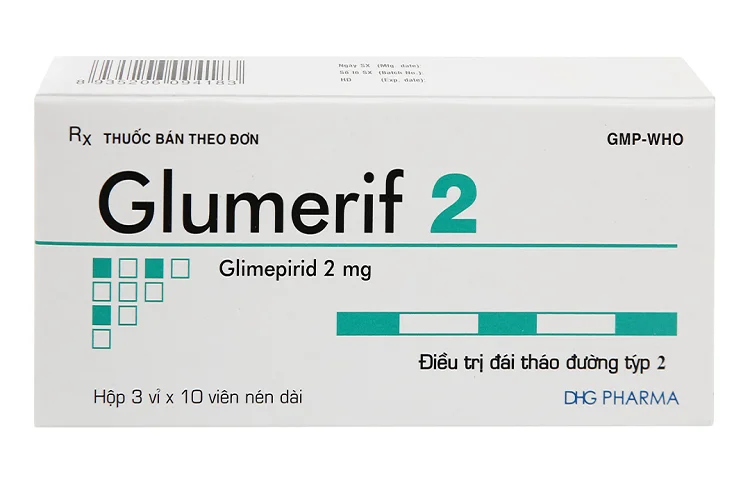 Thuốc Điều Trị Đái Tháo Đường Tuýt 2 Glumerif 2