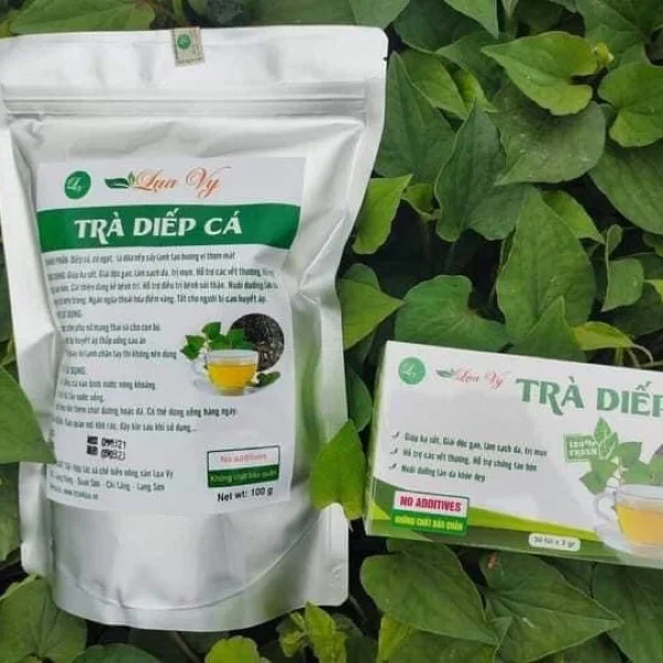 Trà Diếp Cá thanh nhiệt mát Gan,cải thiện tình trạng Trĩ