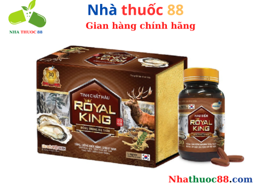 Viên Uống Hàu Biển Cao Cấp ROYAL KING (30v) Tăng cường sức khỏe sinh lý nam giới