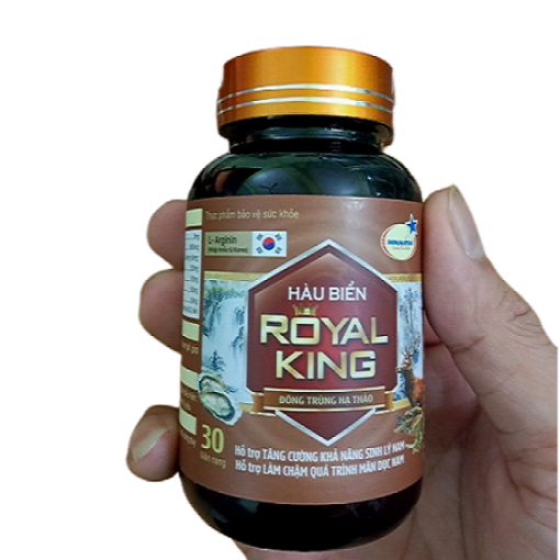 Viên Uống Hàu Biển Cao Cấp ROYAL KING (30v) Tăng cường sức khỏe sinh lý nam giới