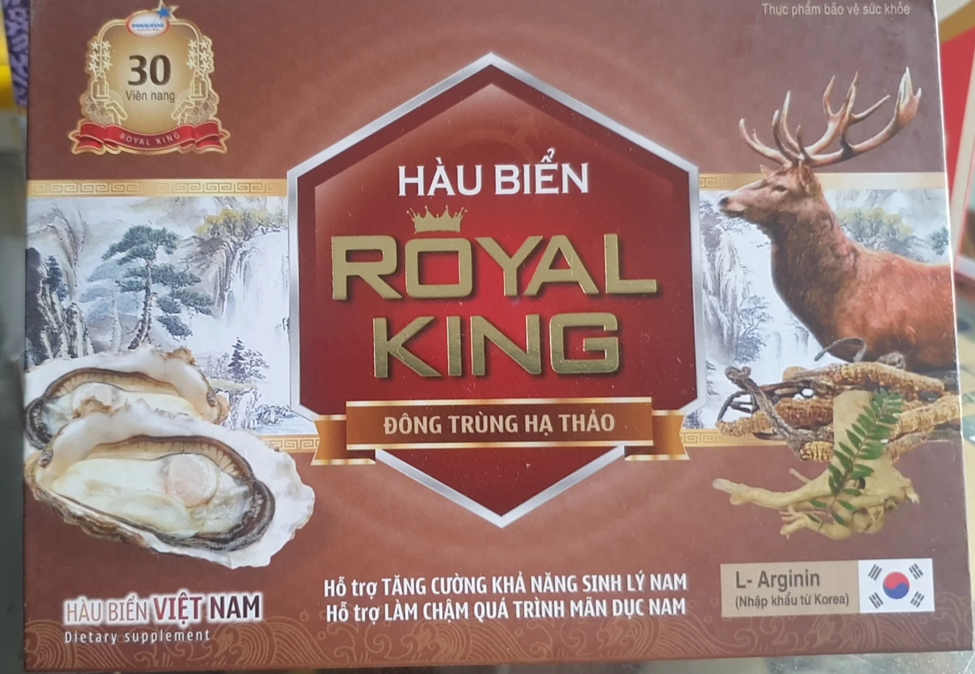 Viên Uống Hàu Biển Cao Cấp Royal King- Cải thiện thời gian quan hệ,Tăng ham muốn