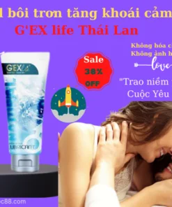 Gel bôi trơn G'exlife tạo ẩm và tăng cảm giác rạo rực,phấn kích khi Yêu