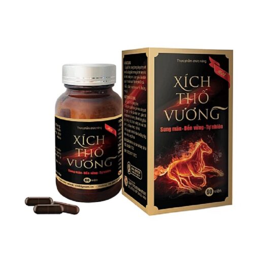 Viên uống Xích Thố Vương Giúp bổ thận, tráng dương, tăng ham muốn