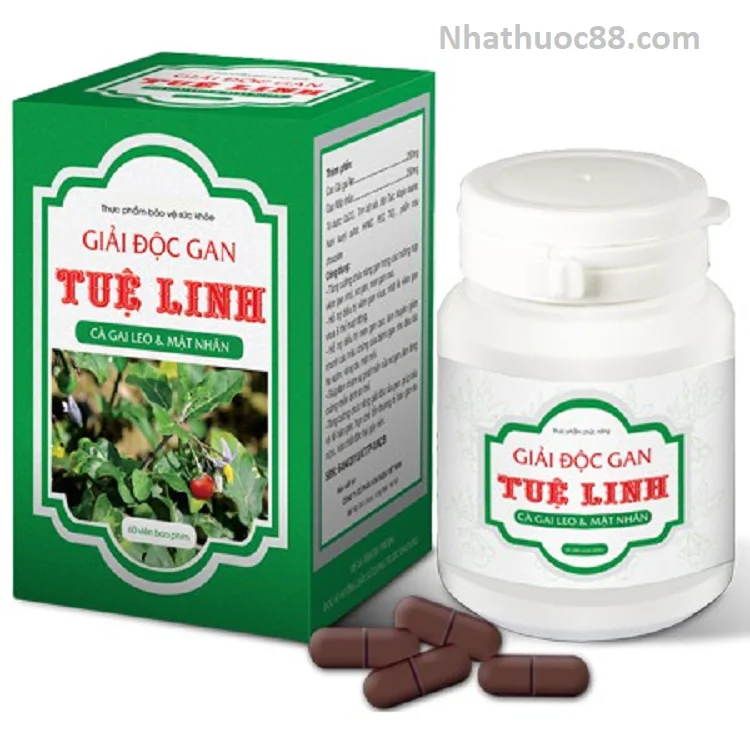Giải Độc Gan Tuệ Linh hộp 60 viên