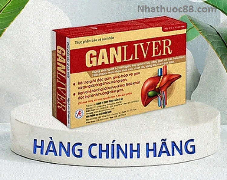 Giải Độc Gan Liver Á Âu hộp 20 viên