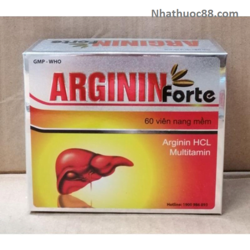Giải độc Gan Arginin Forte hộp 60 viên