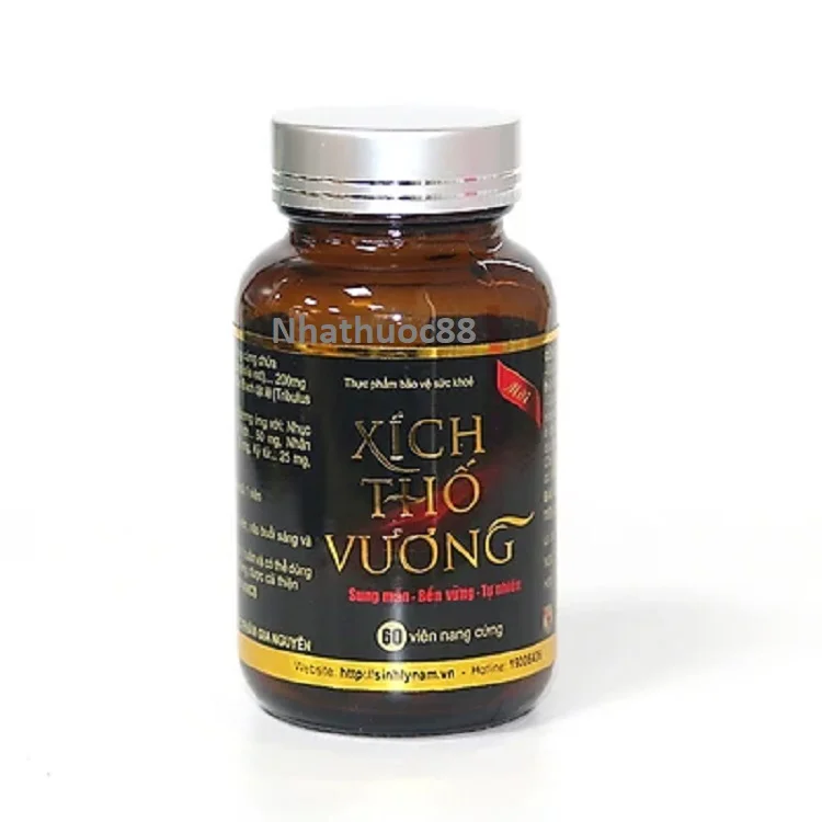 Viên uống Xích Thố Vương Giúp bổ thận, tráng dương, tăng cường sinh lực Nam