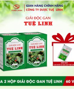 Giải Độc Gan Tuệ Linh 60 viên-Giảm men gan, Hỗ trợ điều trị viêm gan B mãn tính