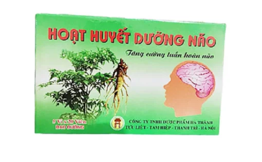 Hoạt huyết dưỡng não Hà Thành hộp 100 viên