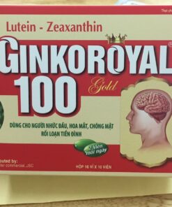 GinkoRoyal 100 Gold – Hoạt huyết, dưỡng não hộp 100 viên