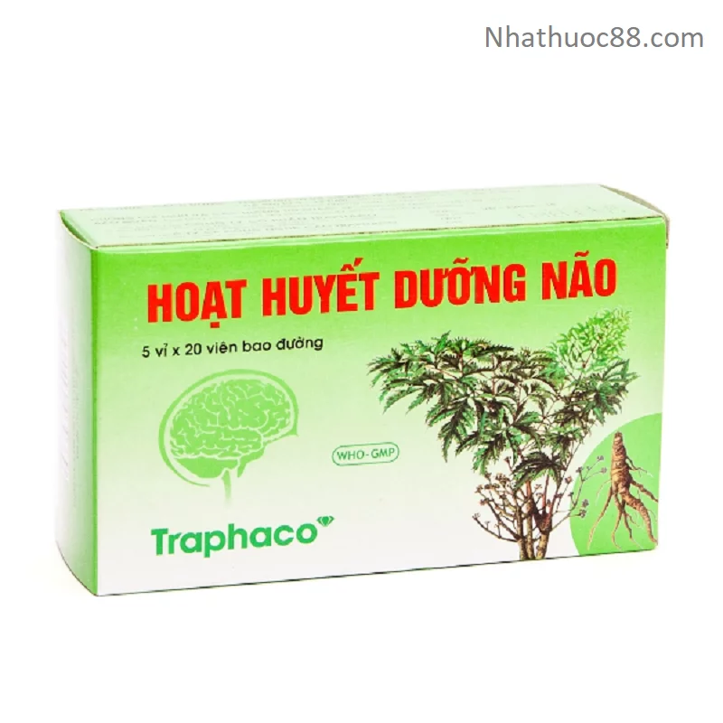 Hoạt hết dưỡng não hộp 100 viên