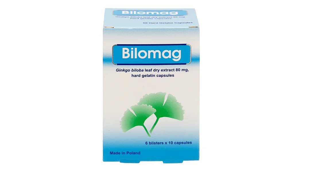 Bilomag Thuốc hoạt huyết dưỡng não Ba Lan hộp 60 viên