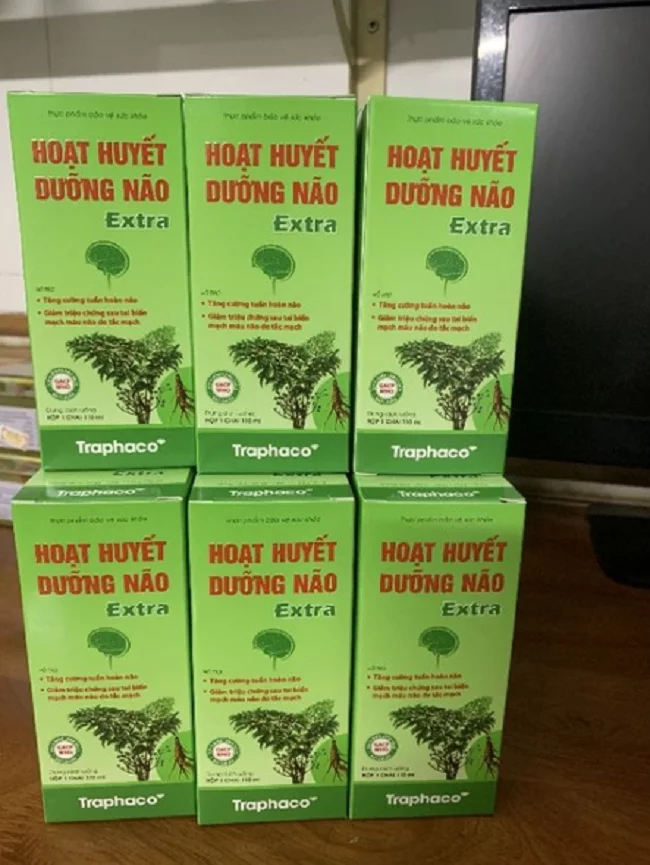 Thực phẩm BVSK Hoạt Huyết Dưỡng Não Extra Traphaco lọ 110ml