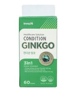 Bổ não Condition Ginkgo hỗ trợ tuần hoàn não, lưu thông máu lọ 60 viên