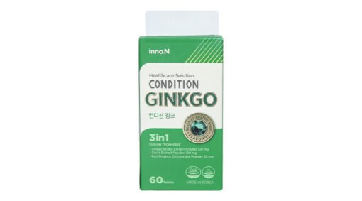 Bổ não Condition Ginkgo hỗ trợ tuần hoàn não, lưu thông máu lọ 60 viên