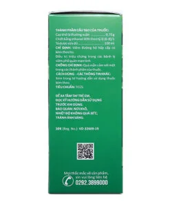 Thuốc Cozz Ivy lọ 100ml giảm ho, tiêu đờm,chống co thắt
