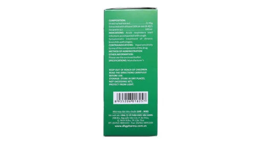 Thuốc Cozz Ivy lọ 100ml giảm ho, tiêu đờm,chống co thắt