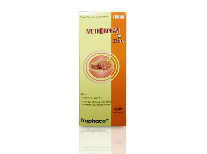 Siro giảm ho Methorphan Bee hộp 1 chai 100ml