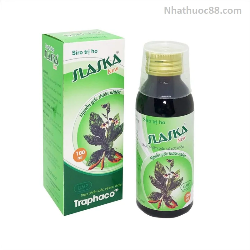 Siro ho Slaska New bổ phế, giảm ho lọ 100ml