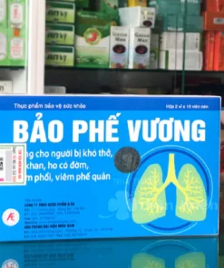 Viên uống Bảo Phế Vương Á Âu giảm đờm,giảm ho,khó thở (30 viên)