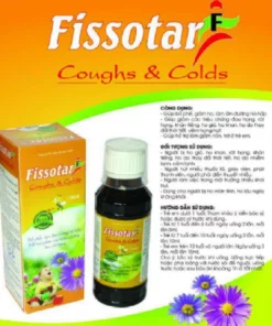 Siro ho Fissotar F bổ phế, giảm ho lọ 100ml