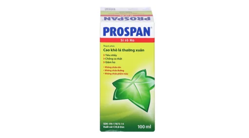 Siro ho Prospan thuốc trị ho, viêm phế quản chai 100ml
