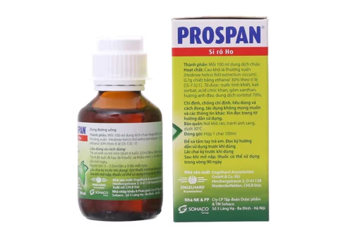 Siro ho Prospan thuốc trị ho, viêm phế quản chai 100ml