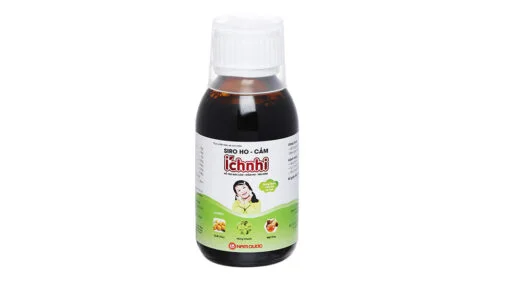 Siro ho cảm Ích Nhi hỗ trợ giảm ho, tăng đề kháng chai 90ml