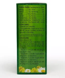 TPBVSK Siro ho An Khái Hoa ,bổ phế,giảm ho,loãng đờm lọ 125ml
