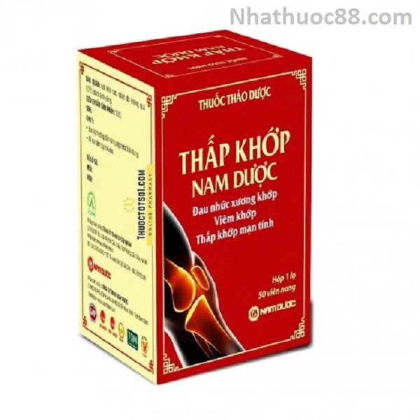 Thấp khớp Nam Dược đau nhức xương khớp,viêm khớp,thấp khớp mãn tính(50 viên)