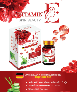 Viên uống Vitamin E đỏ SKIN BEAUTY