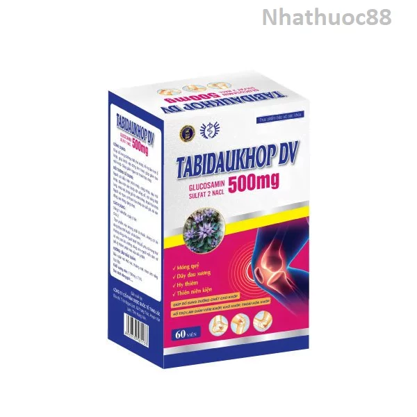 Viên uống Tabidaukhop Dược Vương (60 viên) giảm nhanh các triệu chứng đau khớp