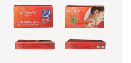 Viên Vai Gáy Thái Dương giảm đau mỏi vai gáy,lưu thông khí huyết (12 viên)