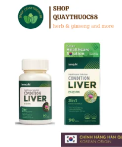 Viên uống giải độc GAN CONDITION LIVER Chính Hãng Hàn Quốc (90 viên)