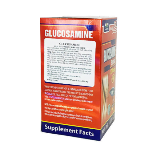 Viên uống hỗ trợ điều trị xương khớp Glucosamine Extract 3200mg USA ( 100 viên)