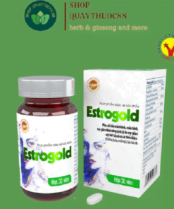 Viên uống Estrogold thảo dược (30 viên) bổ sung nội tiết tố nữ