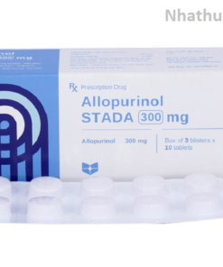 Thuốc Trị Gut Allopurinol Stada 300mg (H/30v)