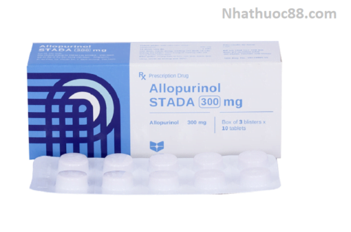 Thuốc Trị Gut Allopurinol Stada 300mg (H/30v)