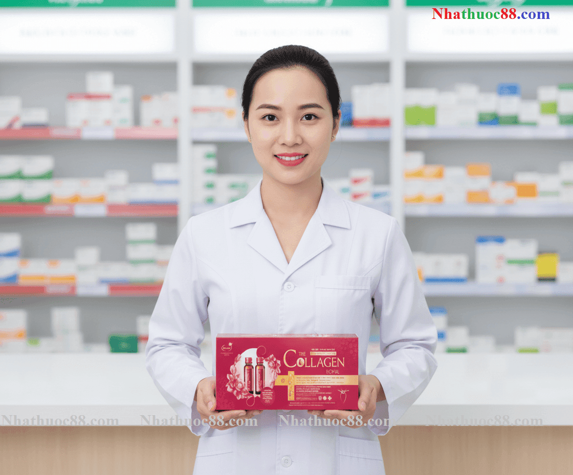 Nước uống Collagen cao cấp Royal - Da Căng Mịn, Tóc Chắc Khỏe