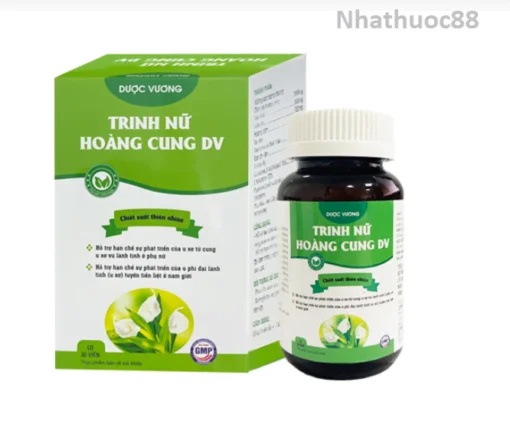 Viên uống Trinh Nữ Hoàng Cung DV (30viên)hạn chế sự phát triển của u xơ tử cung,vú, u phì đại lành tính