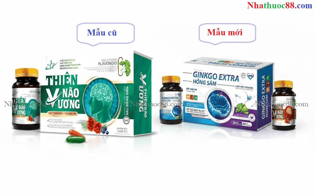 Viên uống Thiên Não Vương (60 viên)- giảm nhanh các triệu chứng đau đầu,chóng mặt,tê bì chân tay,mất ngủ kinh niên…