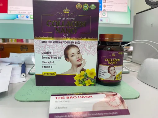 Viên uống đẹp da Supper Collagen Nano Q10 (60 viên)
