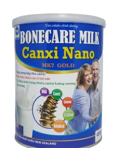 Sữa bột Canxi Nano MK7 Gold 900g - Phát triển chiều cao, cải thiện tình trạng thiếu canxi, loãng xương