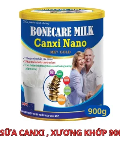 Sữa bột Canxi Nano MK7 Gold 900g - Phát triển chiều cao, cải thiện tình trạng thiếu canxi, loãng xương