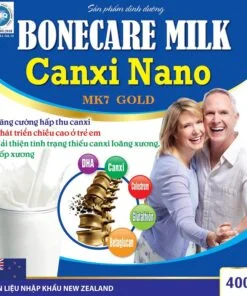 Công dụng sữa bột Bonecare Milk Canxi Nano MK7 Gold là gì ?