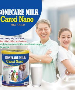 Sữa bột Canxi Nano MK7 Gold 900g - Phát triển chiều cao, cải thiện tình trạng thiếu canxi, loãng xương
