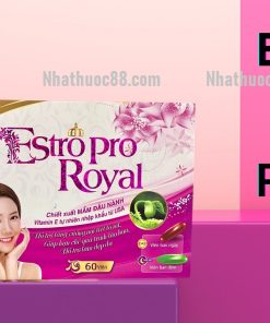 Viên Uống Estrogen Pro Royal cao cấp (60 viên)- Bổ sung nội tiết nữ, đẹp da, giảm quá trình lão hóa da